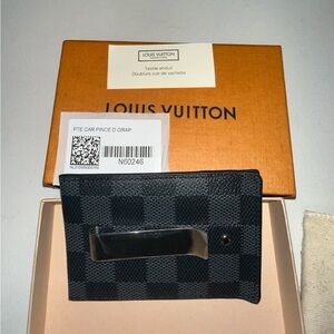 LOUIS VUITTON Card Holder Pince AUTHENTIC